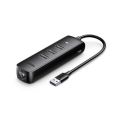 Hub USB 2.0 4 cổng hỗ trợ nguồn Type-C 5V-2A Ugreen 20984