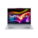 Laptop Acer Swift Go SFG14-74-58FJ NX.JF8SV.005 (Ultra 5 225H/ Ram 16GB/ SSD 1TB/ Windows 11 Home/ 1Y/ Xám)