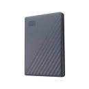 Ổ cứng gắn ngoài HDD Western Digital My Passport 2.5 inch 4TB Silicon Grey Type-C WDBRMD0040BGY-WESN