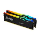 Ram Desktop Kingston Fury Beast RGB 32GB DDR5 Bus 6400Mhz KF564C32BBAK2-32