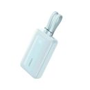Sạc dự phòng Anker Zolo 30W 10000mah Dual Cable Type C - Lightning Blue (A1680H31)