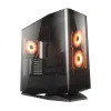 Case Cougar FV270 RGB Mid Tower (Black) - Sẵn 4 fan ARGB