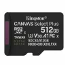 Thẻ nhớ micSDXC Kingston 512GB Canvas Select Plus SDCS3/512GBSP