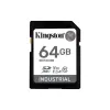 Thẻ nhớ SDHC Kingston 64GB Industrial -40C to 85C C10 UHS-I U3 V30 A1 pSLC (SDIT/64GB)
