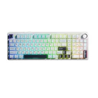 Bàn phím cơ gaming AULA F99 PRO (Xanh dương-trắng-tím đậm/ Star Vector switch)