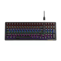 Bàn phím cơ Newmen GM328 Hotswap Black Red Switch