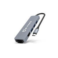 Bộ chia Type-C sang USB 3.0, HDMI, RJ45 M-PARD MD084