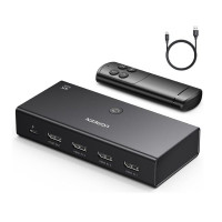 Bộ gộp HDMI 2.0 3 vào 1 ra Ugreen 15376 CM568 hỗ trợ 4k60hz