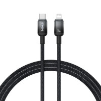 Cáp sạc nhanh Type-C to Lightning Baseus Discolor 20W dài 2m P10374901111-01 Cluster Black