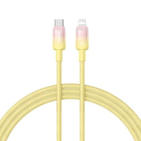 Cáp sạc nhanh Type-C to Lightning Baseus Discolor 20W dài 2m P10374901Y11-01 Custard Yellow