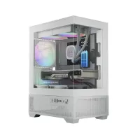 Case Gamdias AURA GC9M Elite ARGB White