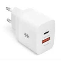 Cốc sạc nhanh 2 cổng USB-A + USB-C 20W HyperJuice HJ205EU