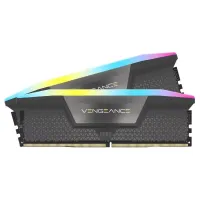 Ram Desktop Corsair Vengeance RGB Led Grey 64GB DDR5 Bus 6000Mhz CMH64GX5M2B6000Z40