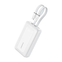 Sạc dự phòng Anker Zolo 30W 20000mah Dual Cable Type C - Lightning White (A1681H21)