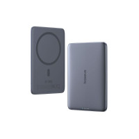 Sạc dự phòng Baseus PicoGo AM41 Ultra-Slim Magnetic 5000mAh 20W Grey (P1007680C813-00)
