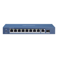 Switch PoE HIKVISION DS-3E0510P-E/M (8 port/ 1 Gbps)