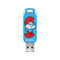 USB Sandisk 128GB Brainy Smurf Edition SDCZIS-128G-G46
