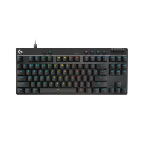 Bàn phím cơ có dây Logitech Pro X TKL Rapid màu Đen 920-013234