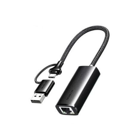 Cáp chuyển mạng USB 3.0,USB-C sang RJ45 Ugreen 15638
