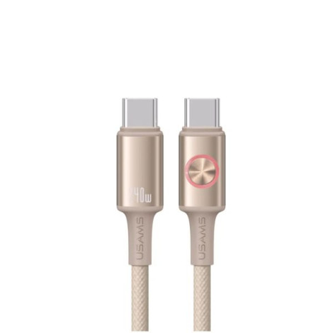 Cáp sạc nhanh USAMS SJ751 Type-C to Type-C ...