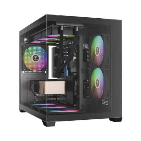 Case Gamdias AURA GC10M ARGB Black