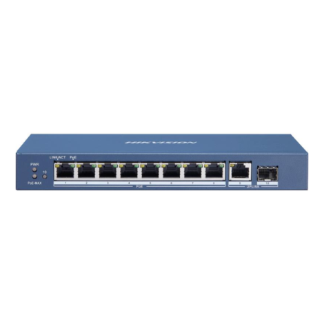 Switch PoE HIKVISION DS-3E0510P-E/M (8 port/ 1 Gbps)