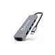 Bộ chia Type-C sang USB 3.0, HDMI, RJ45 M-PARD MD084