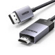 Cáp chuyển đổi Active DisplayPort sang HDMI 2.1 dài 2m hỗ trợ 8K@60Hz 4K@120Hz HDR Ugreen 80397
