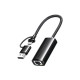 Cáp chuyển mạng USB 3.0,USB-C sang RJ45 Ugreen 15638