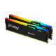 Ram Desktop Kingston Fury Beast RGB 16GB DDR5 Bus 6000Mhz KF560C30BBAK2-16