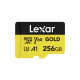 Thẻ nhớ MicroSDXC Lexar Professional GOLD 256GB UHS-II U3 V60 LMSGOLD256G-BNNNG