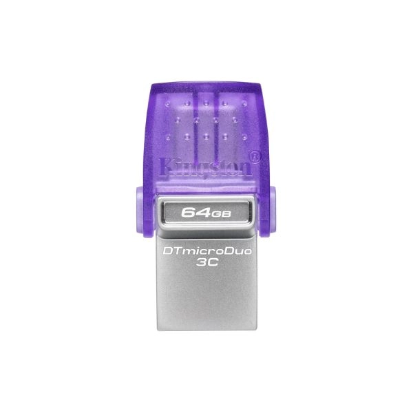 USB Kingston DataTraveler microDuo 3C 64GB 200MB/s dual USB-A + USB-C (DTDUO3CG3/64GB)