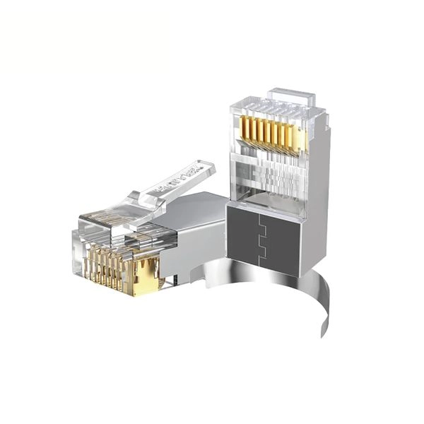Đầu bấm mạng Cat 7 FTP Xuyên Thấu Bọc Nhôm Unitek Y-OT1093ATP01