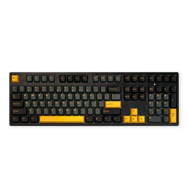 Bàn phím AKKO 3108RF V3 Black Gold Akko Frost Pink Switch