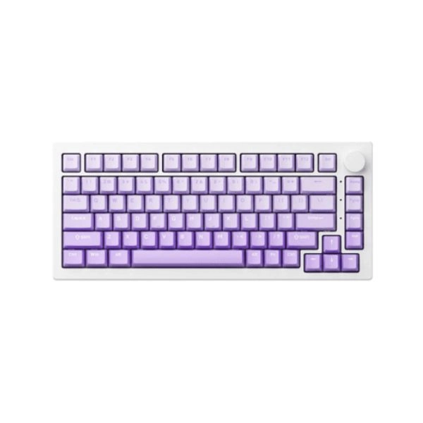 Bàn phím AKKO 5075 V3 White Purple Gradient Akko FrostPink Switch