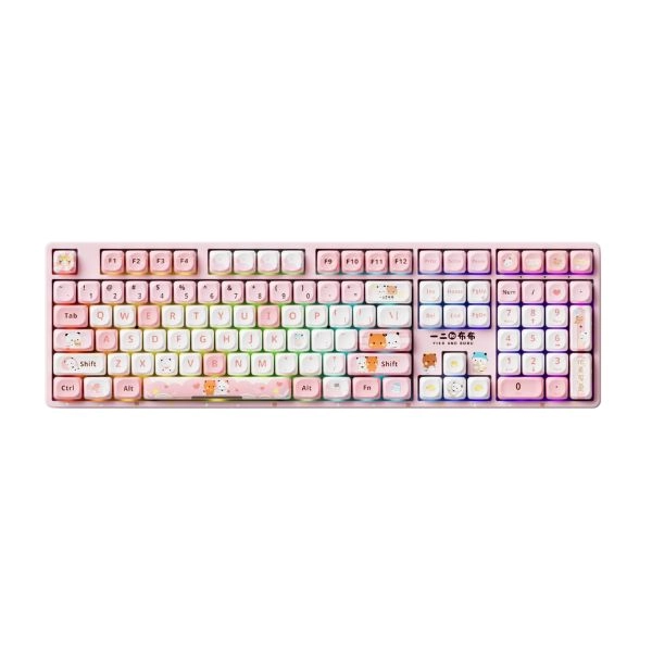 Bàn phím AKKO 5108B Plus Yier and Bubu Pink Akko V3 Piano Pro Switch