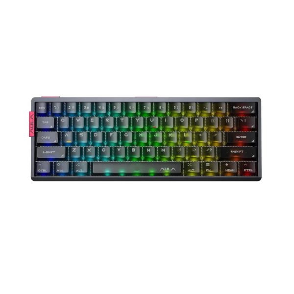Bàn Phím Cơ Gaming Có Dây AULA AG60 PRO Màu Xám - Aether magnetic switch - Rapid trigger (4487)