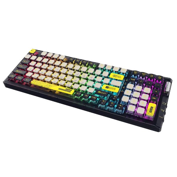 Bàn phím cơ không dây Dual Mode Gaming Zidli NK-991 Red Switch