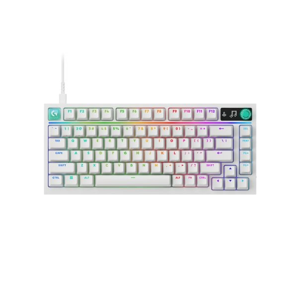 Bàn Phím Gaming Có Dây Logitech G316 X 75 Màu Trắng (920-014322)