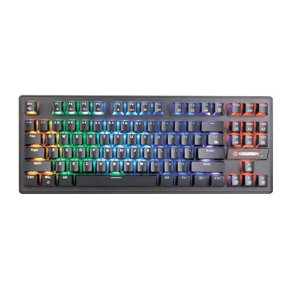 Bàn phím Gaming có dây Newmen GE87 TKL Brown Switch