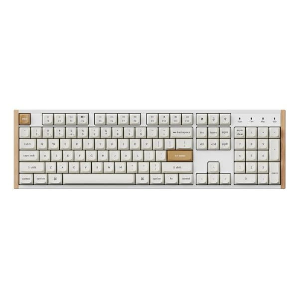 Bàn phím Keychron K10 HE Swappable Aluminum Nebula Switch-White (K10H-Q1)