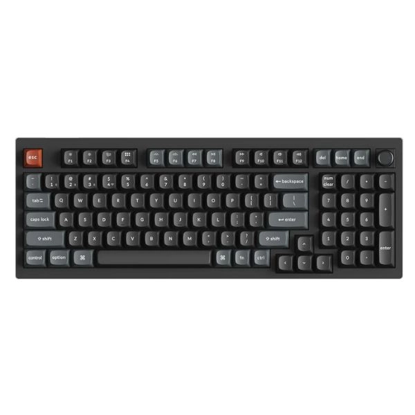 Bàn phím Keychron V5 Ultra 8K Banana Switch - Black (V5U-D4)
