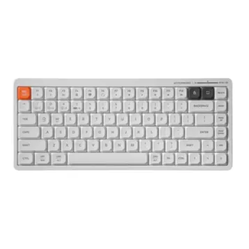 Bàn phím không dây HyperWork SilentKey Mini màu Trắng (HPW-TS01M-WHT)
