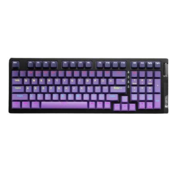 Bàn phím máy tính có dây Zidli K98 Max Purple