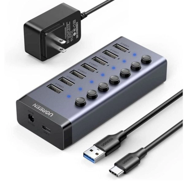 Bộ chia USB 3.0 7 cổng Ugreen 90305
