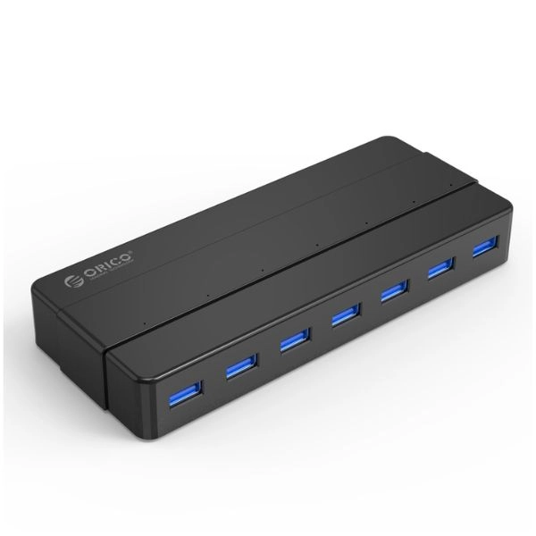 Bộ Chia USB HUB 7 Cổng USB 3.0 Orico H7928-U3-V1-EU-BK-BP