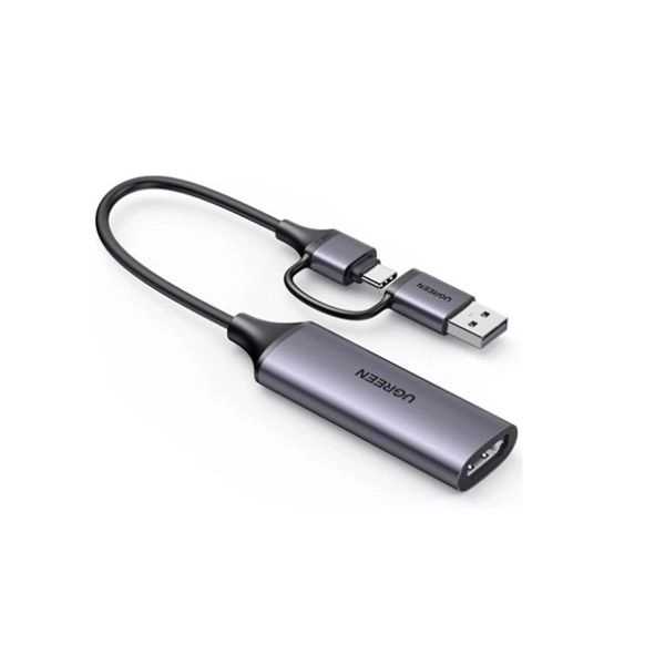 Bộ chuyển đổi ghi hình HDMI sang USB-C và USB 2K Ugreen 15389