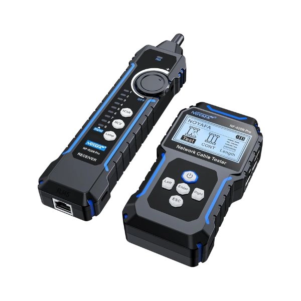 Bộ Test dây, đo chiều dài dây, dò dây, PoE có màn hình LCD NOYAFA NF-8209 Pro