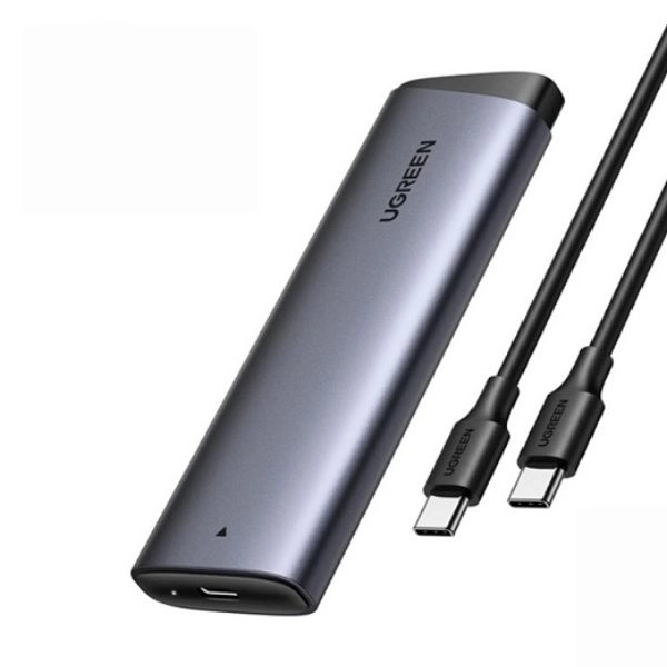 Box ổ cứng SSD M.2 NVMe USB-C Ugreen 35267 CM767 hỗ trợ tối đa 8TB