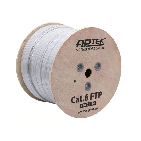 Cáp mạng APTEK Cat.6 FTP bọc nhôm ...